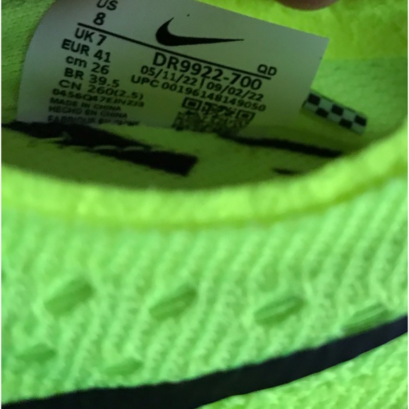 Nike ZoomX Dragonfly Track & Field Distance Spikes - Picture 7 of 9